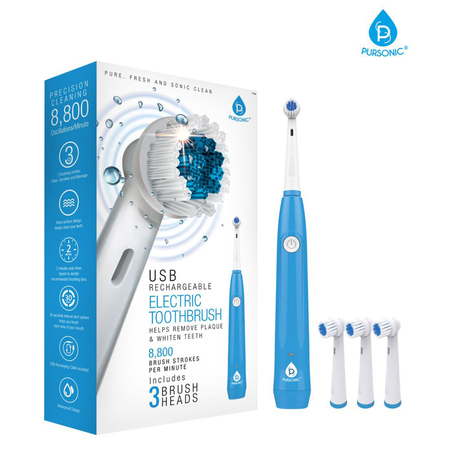 Pursonic Usb Rechargeable Electric Toothbrush RET20USB